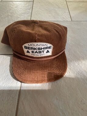 Berkshire east resort flat brim corduroy hat